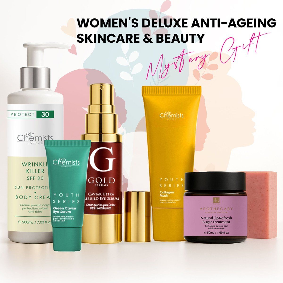 Deluxe Anti-Aging Hautpflege Schönheits Geschenk