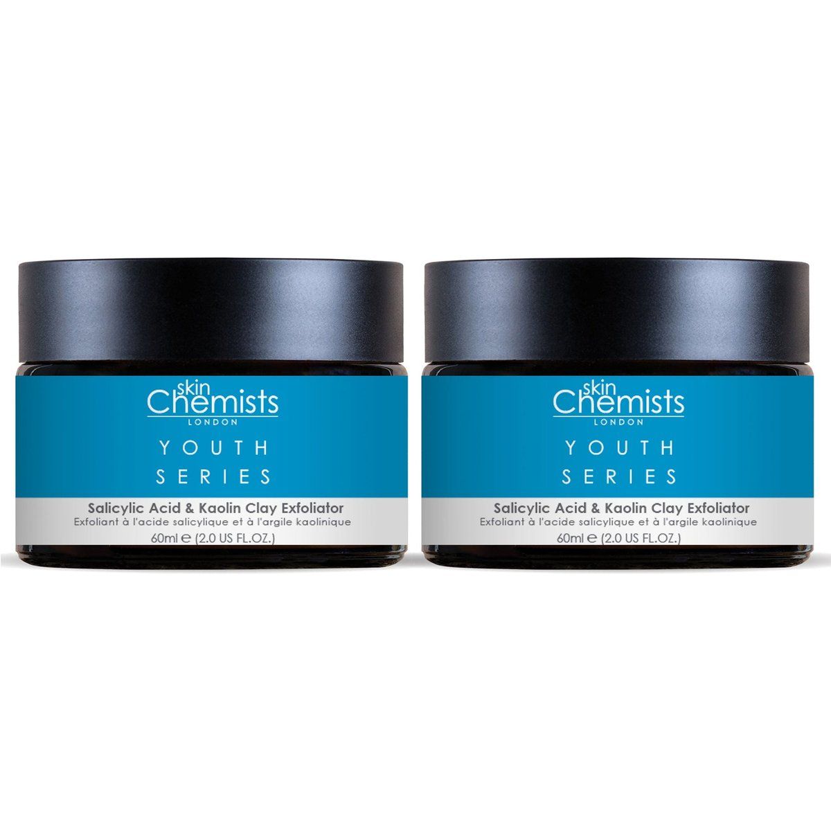 Salicylsäure-Kaolin-Ton-Peeling Duo