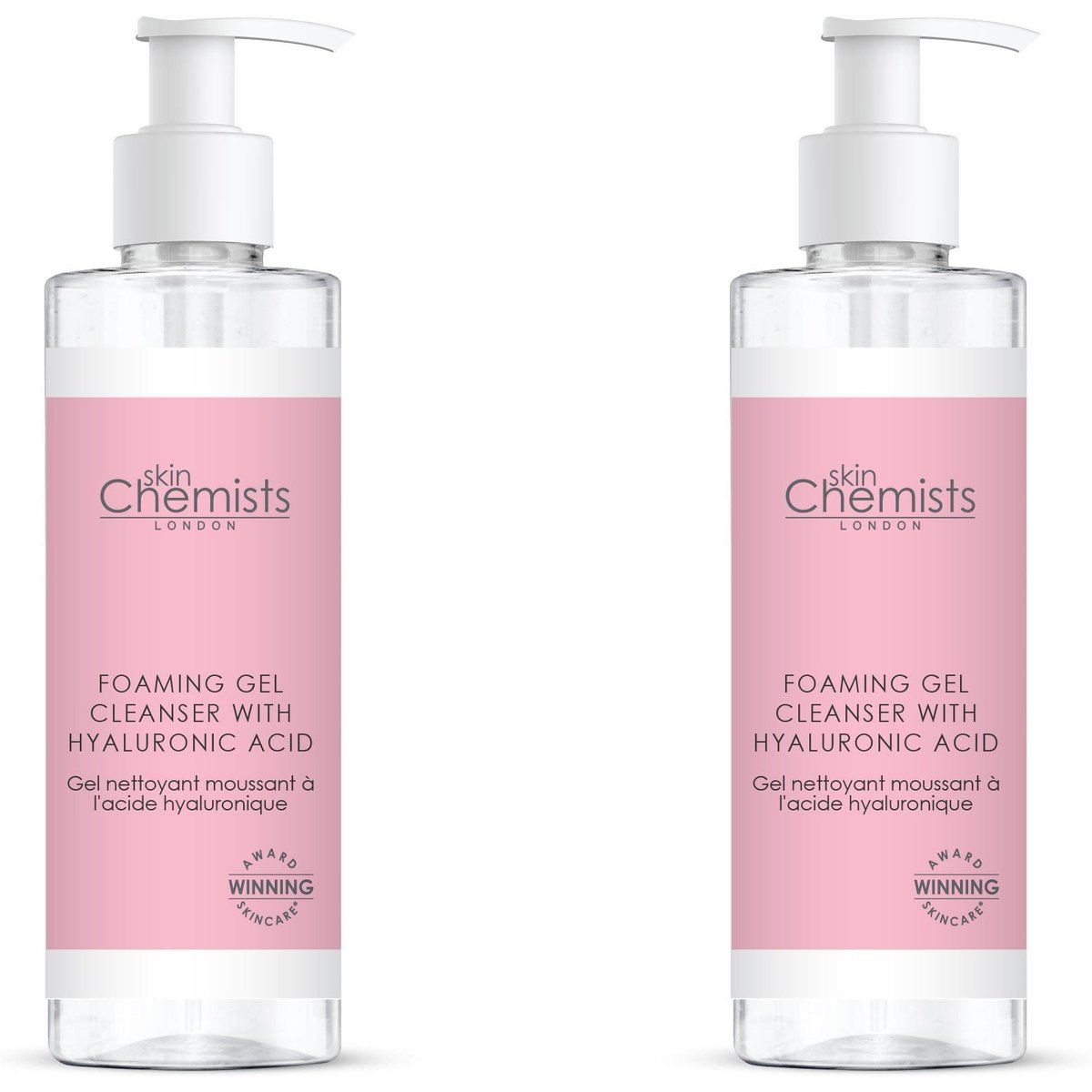 Schäumendes Gel-Reinigungsmittel Hyaluronsäure Duo