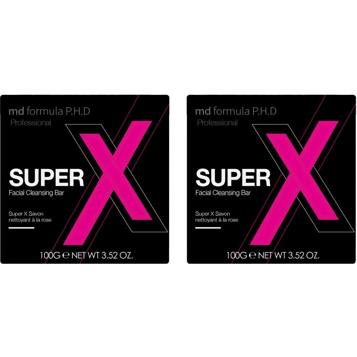 Super X Gesichtsreinigungsseife Duo-Pack