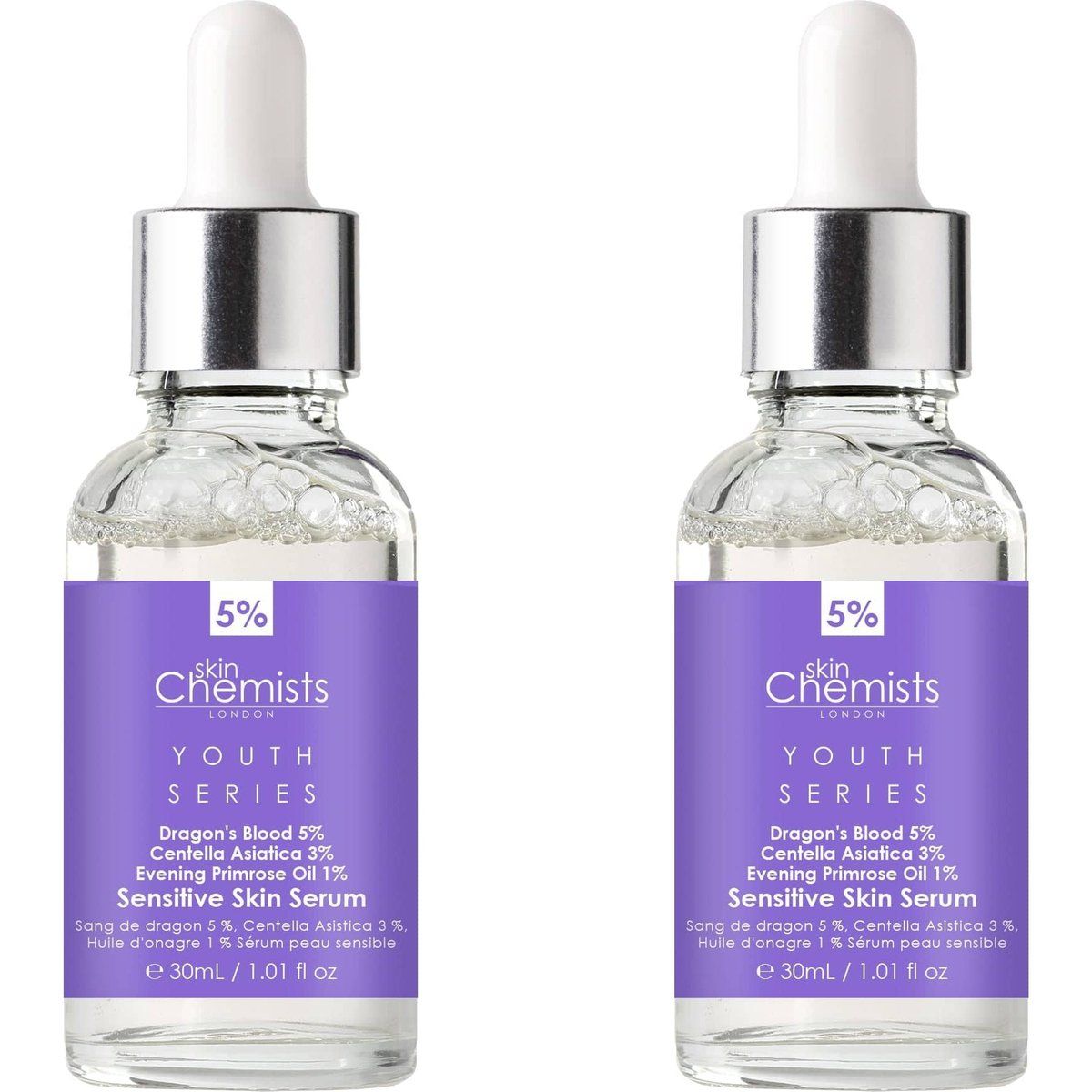 Beruhigendes Serum für empfindliche Haut, Doppelpack