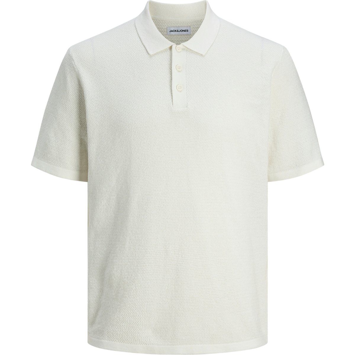 Piqué-Poloshirt aus strukturierter Baumwolle