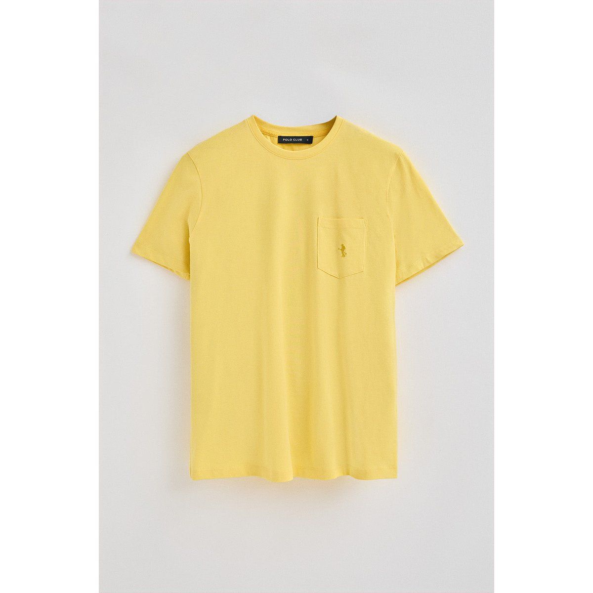Kurzärmeliges T-Shirt mit Logostickerei