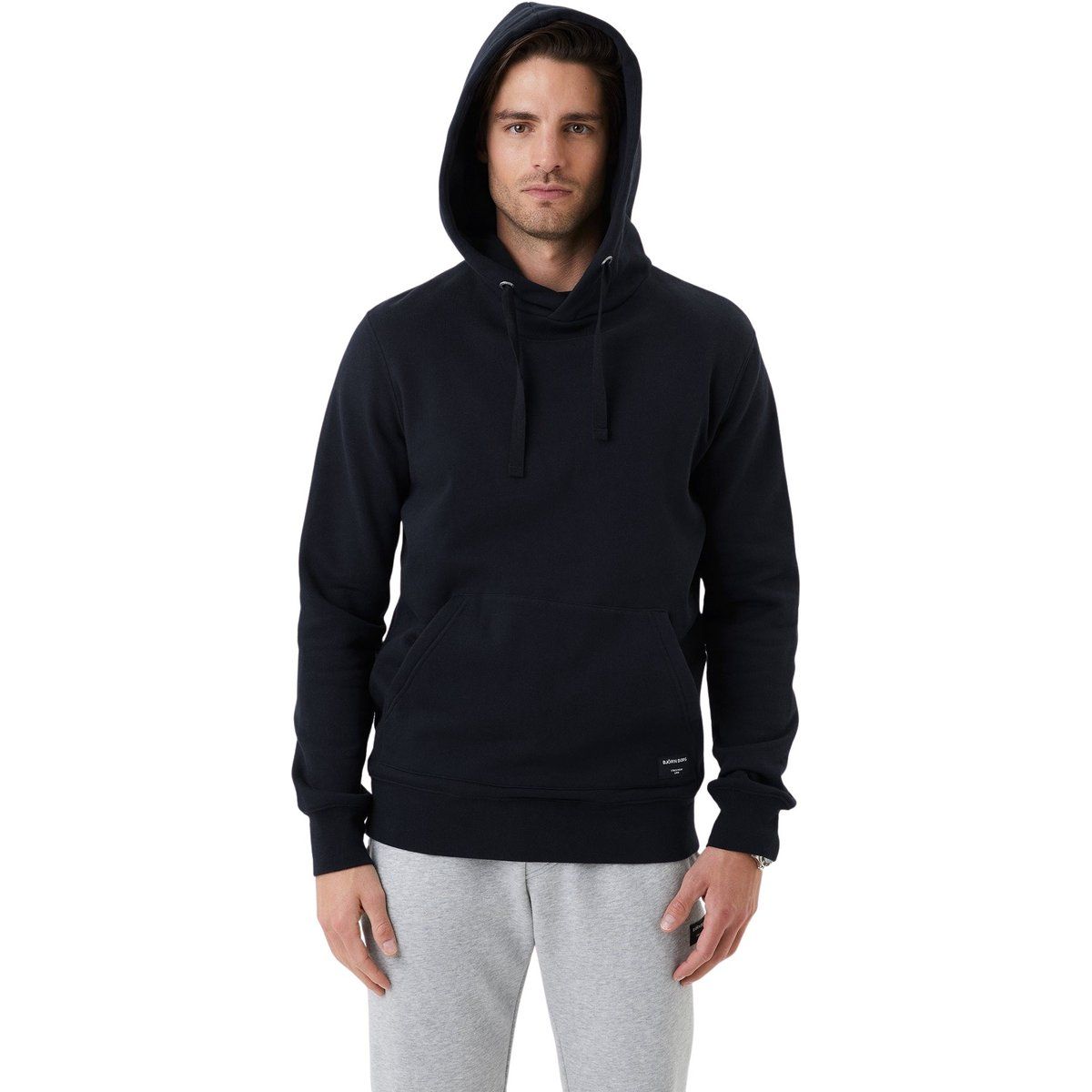 Herren Basic Hoodie mit lockerer Passform