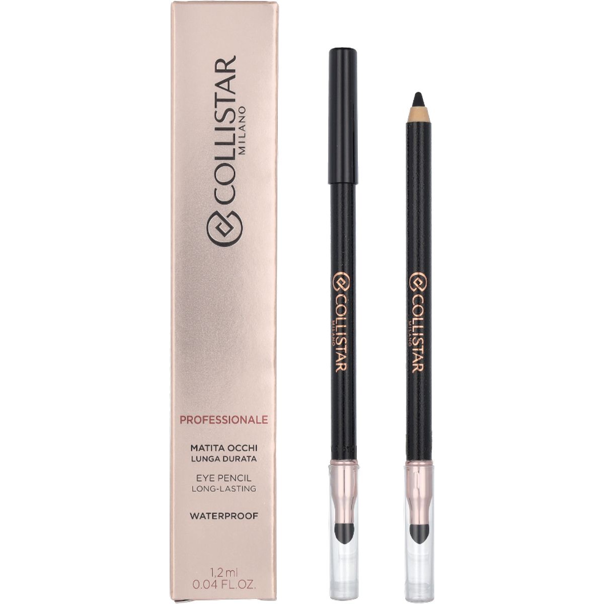 Langanhaltender schwarzer Kajalstift