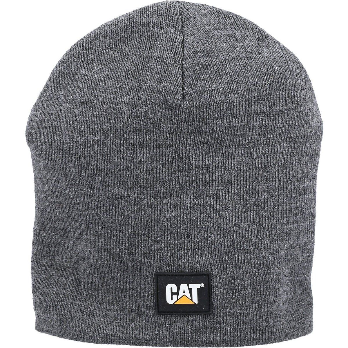 Caterpillar Logo Strickmütze Unisex Erwachsene Grau