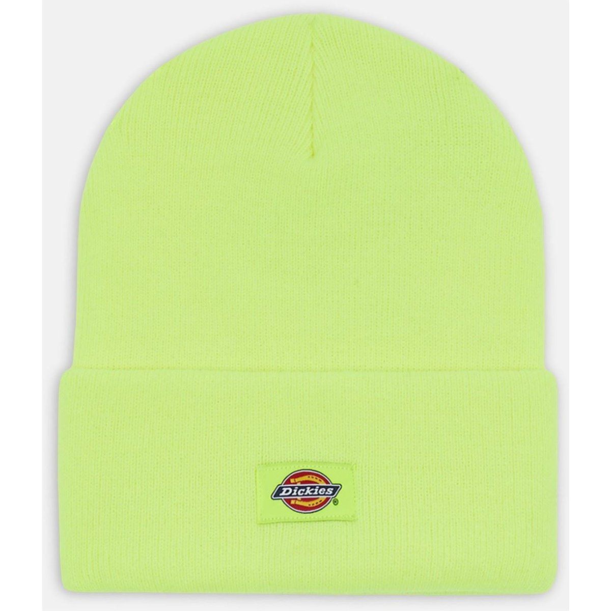 Dickies Acryl Beanie Mütze für Unisex-Erwachsene in Gelb mit Umschlag