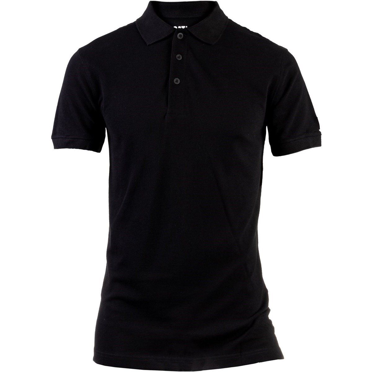 Caterpillar Essentials Baumwoll-Polohemd für Herren in Schwarz