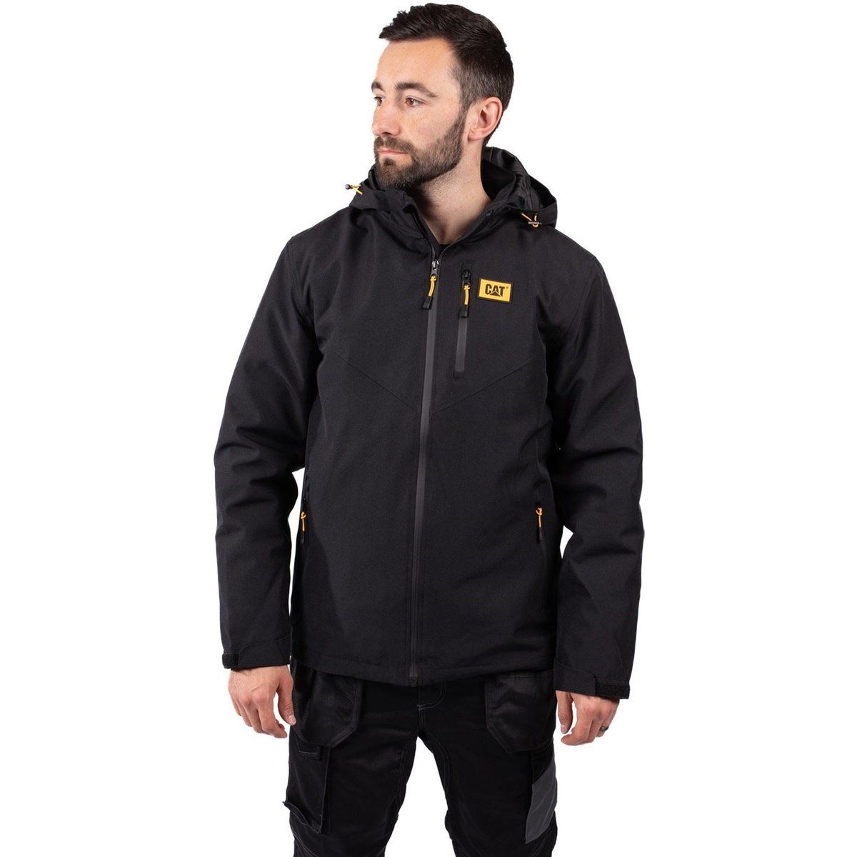 Caterpillar Leichte Isolierte Herren Schwarz Daunenjacke