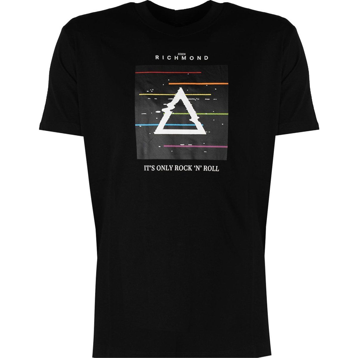 T-Shirt mit Grafikprint und Rundhalsausschnitt aus Baumwolle