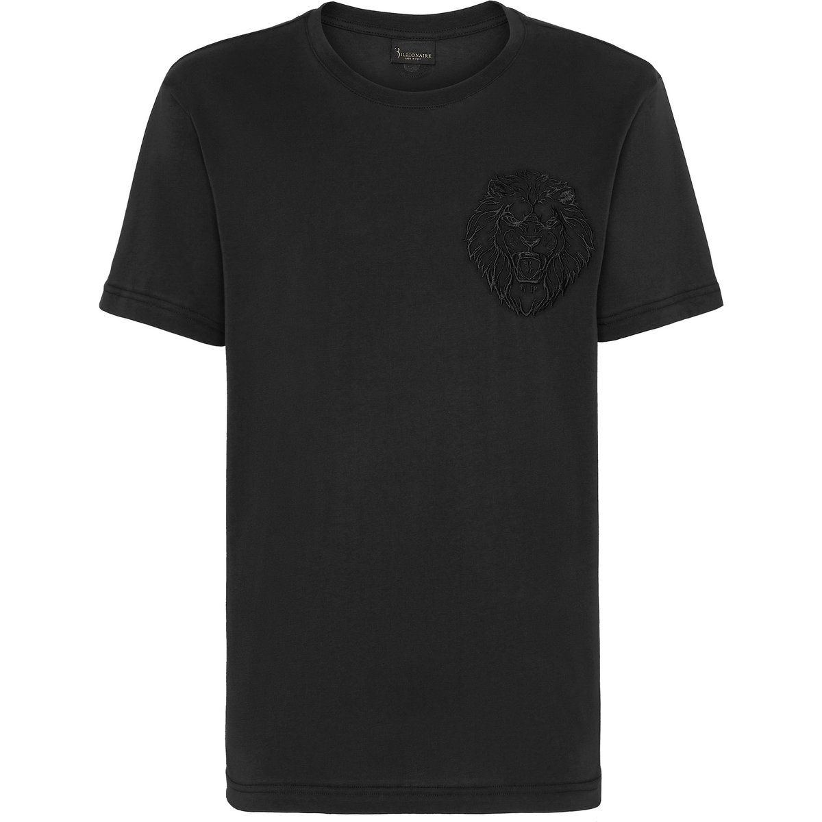 Modernes Baumwoll-T-Shirt mit Rundhalsausschnitt