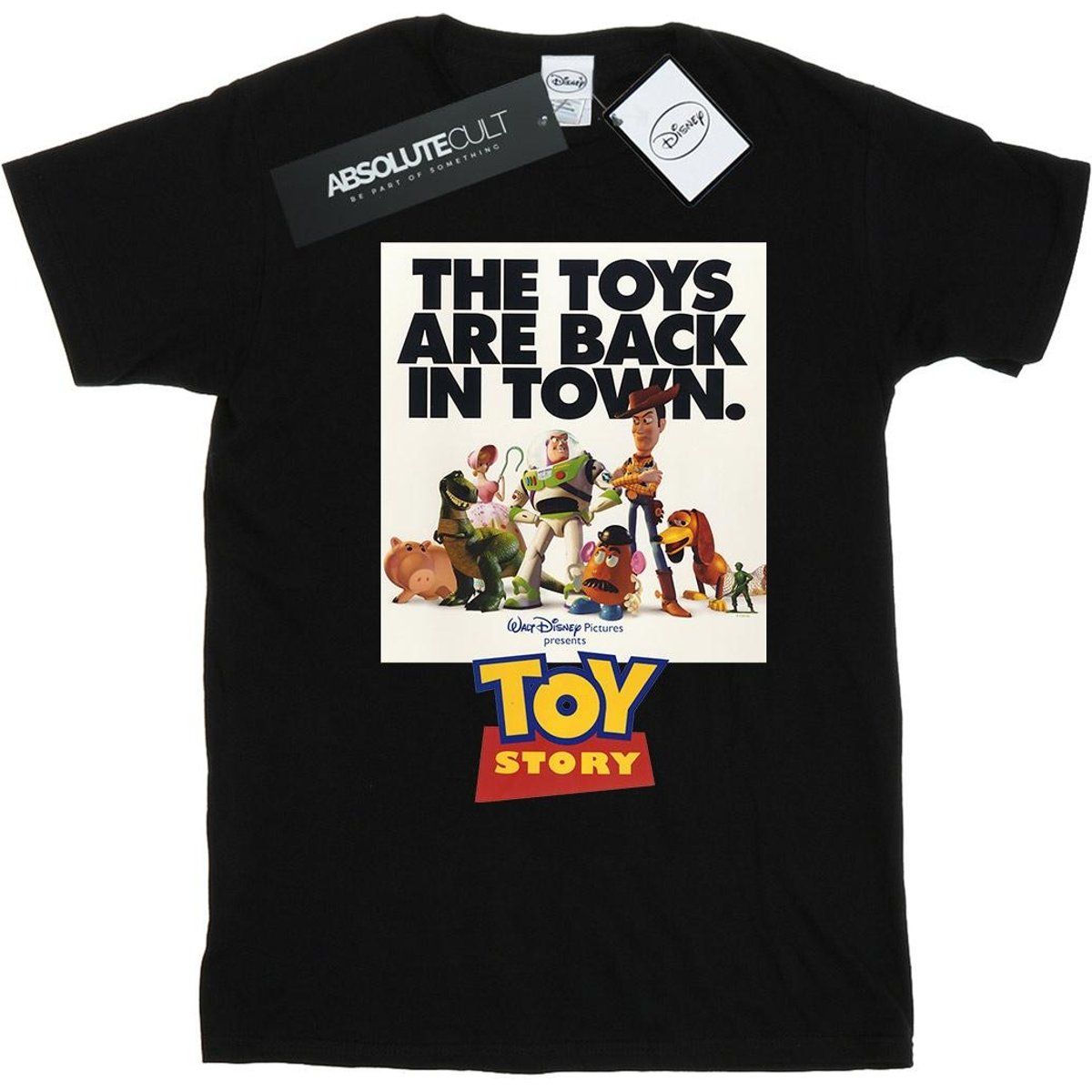 Disney - "Toy Story" T-Shirt für Herren (Schwarz)
