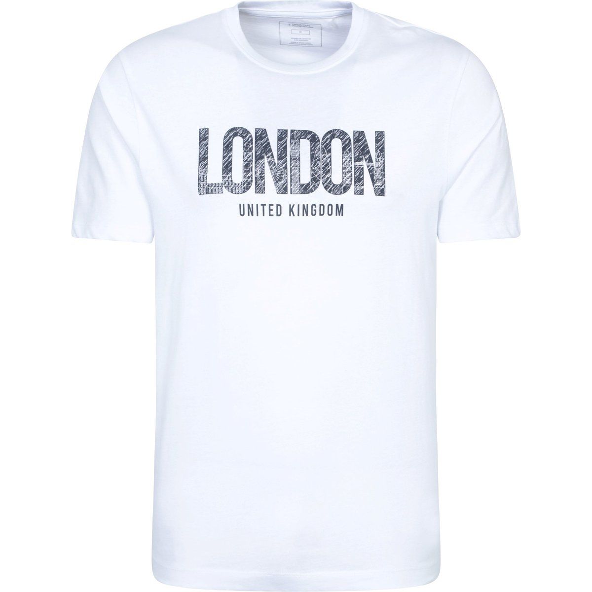 Mountain Warehouse - "London" T-Shirt für Herren kurzärmlig (Weiß)