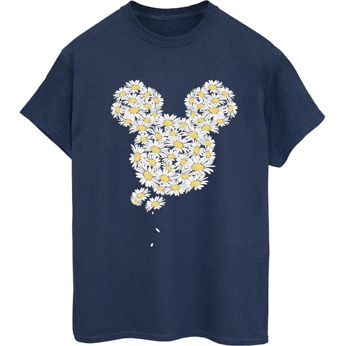 Disney - "Chamomile Head" T-Shirt für Damen (Marineblau)