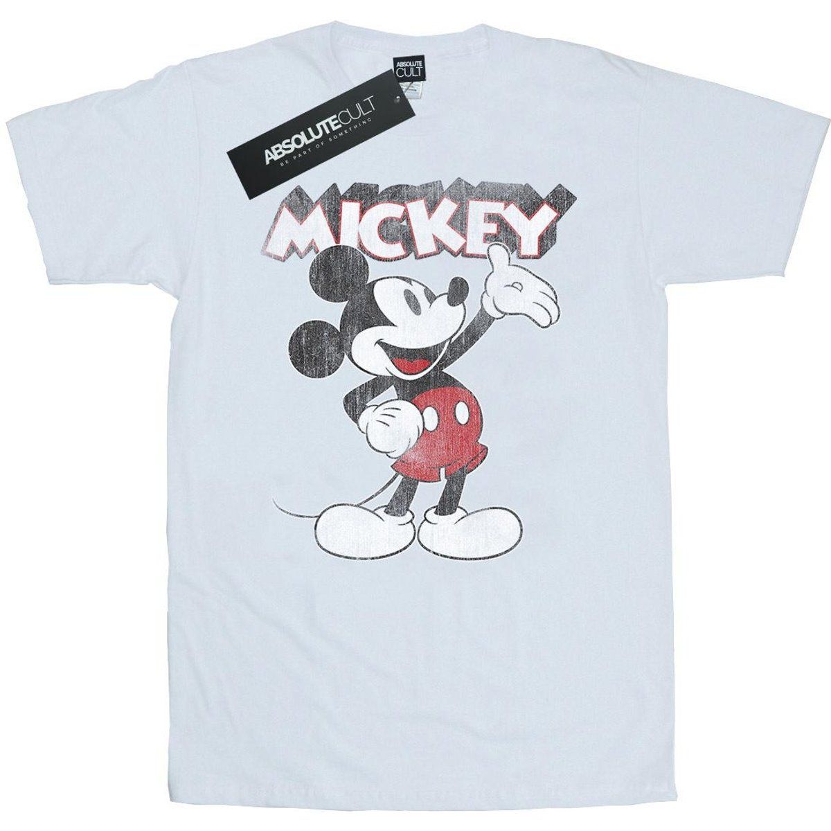 Vintage Mickey Mouse Grafik T-Shirt