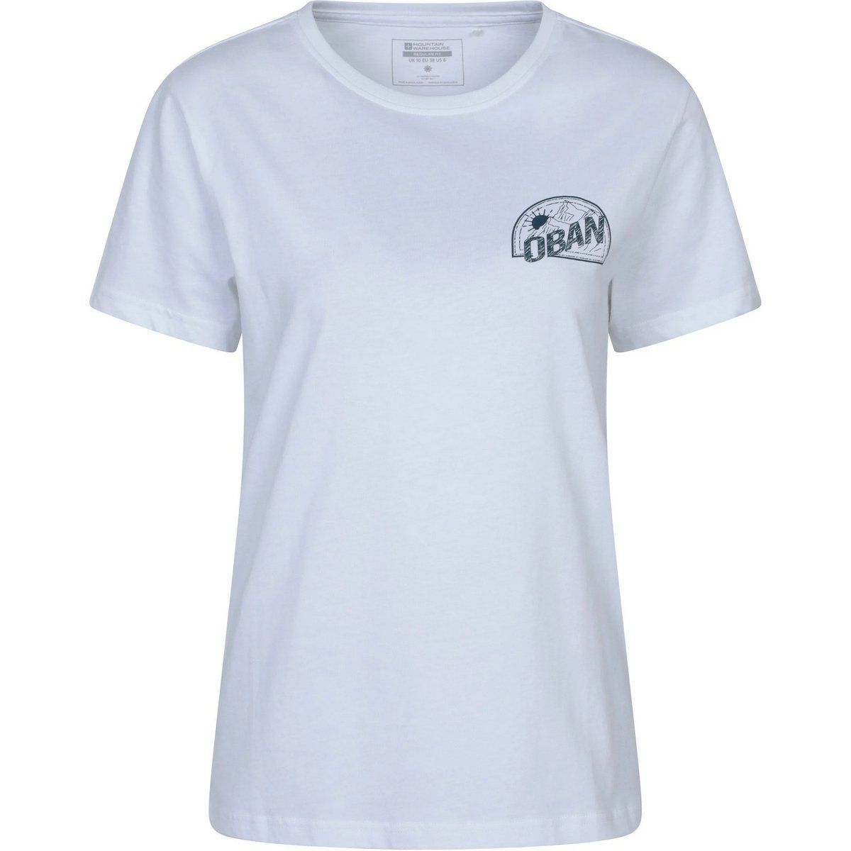 Mountain Warehouse - "Oban" T-Shirt für Damen kurzärmlig (Weiß)