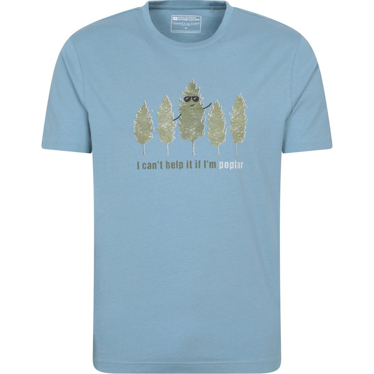 Herren T-Shirt mit Grafikprint aus Baumwolle