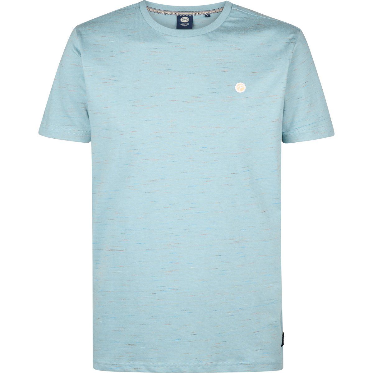 Herren T-Shirt mit melierter Baumwollmischung