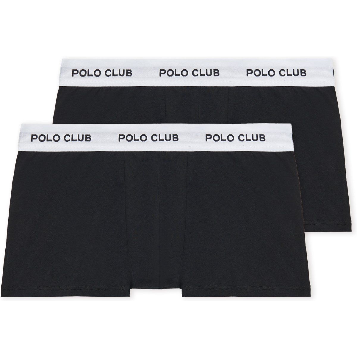 Herren schwarze Boxershorts im Doppelpack