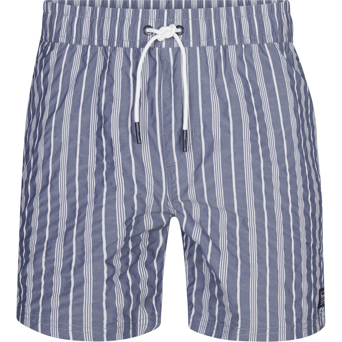 Gestreifte Badehose mit Kordelzug