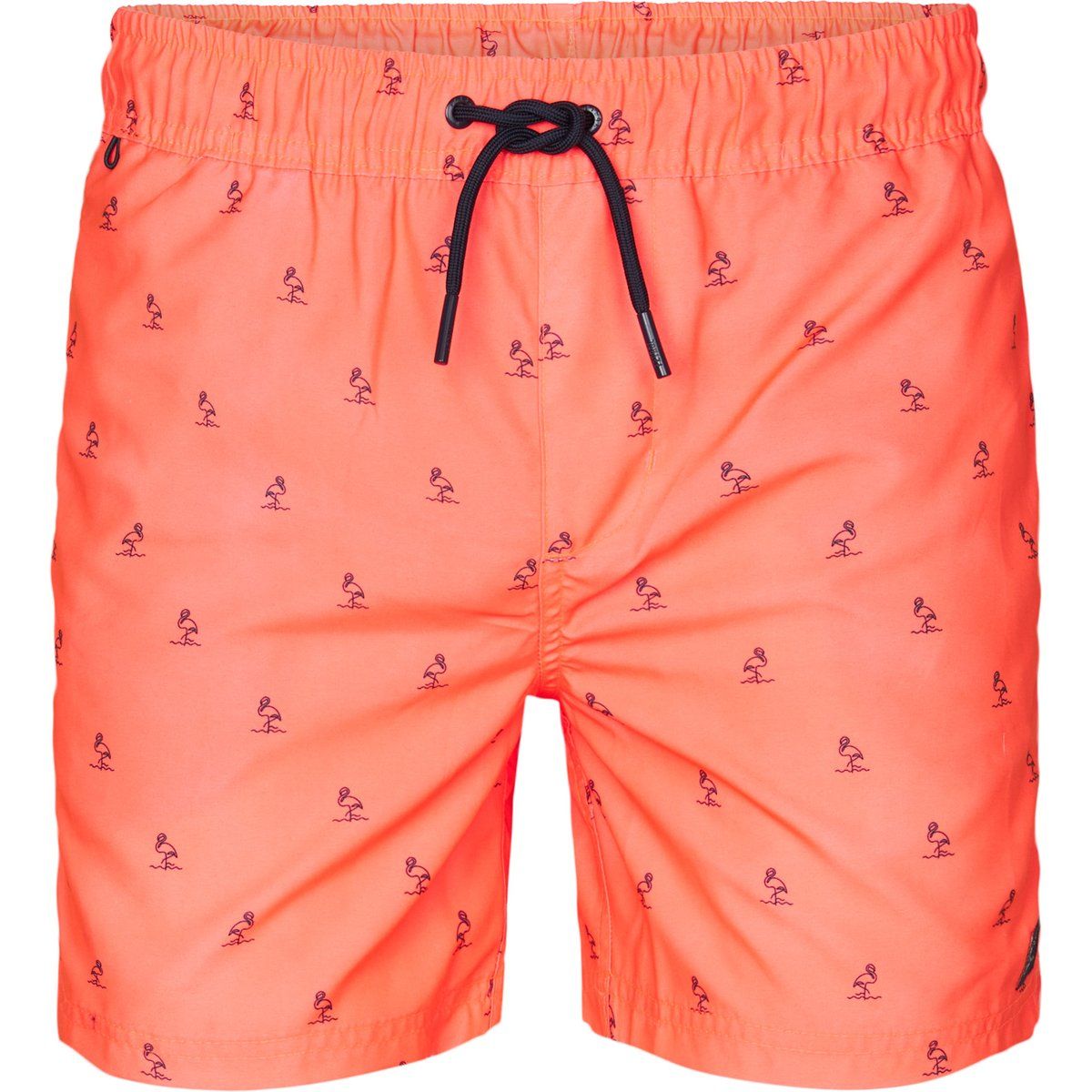 Herren Badeshorts mit Flamingo-Print