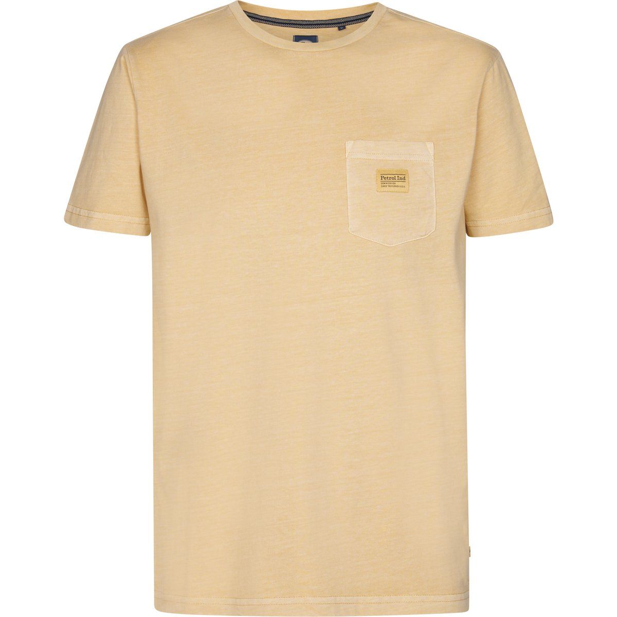 Herren T-Shirt mit Rundhalsausschnitt und Tasche