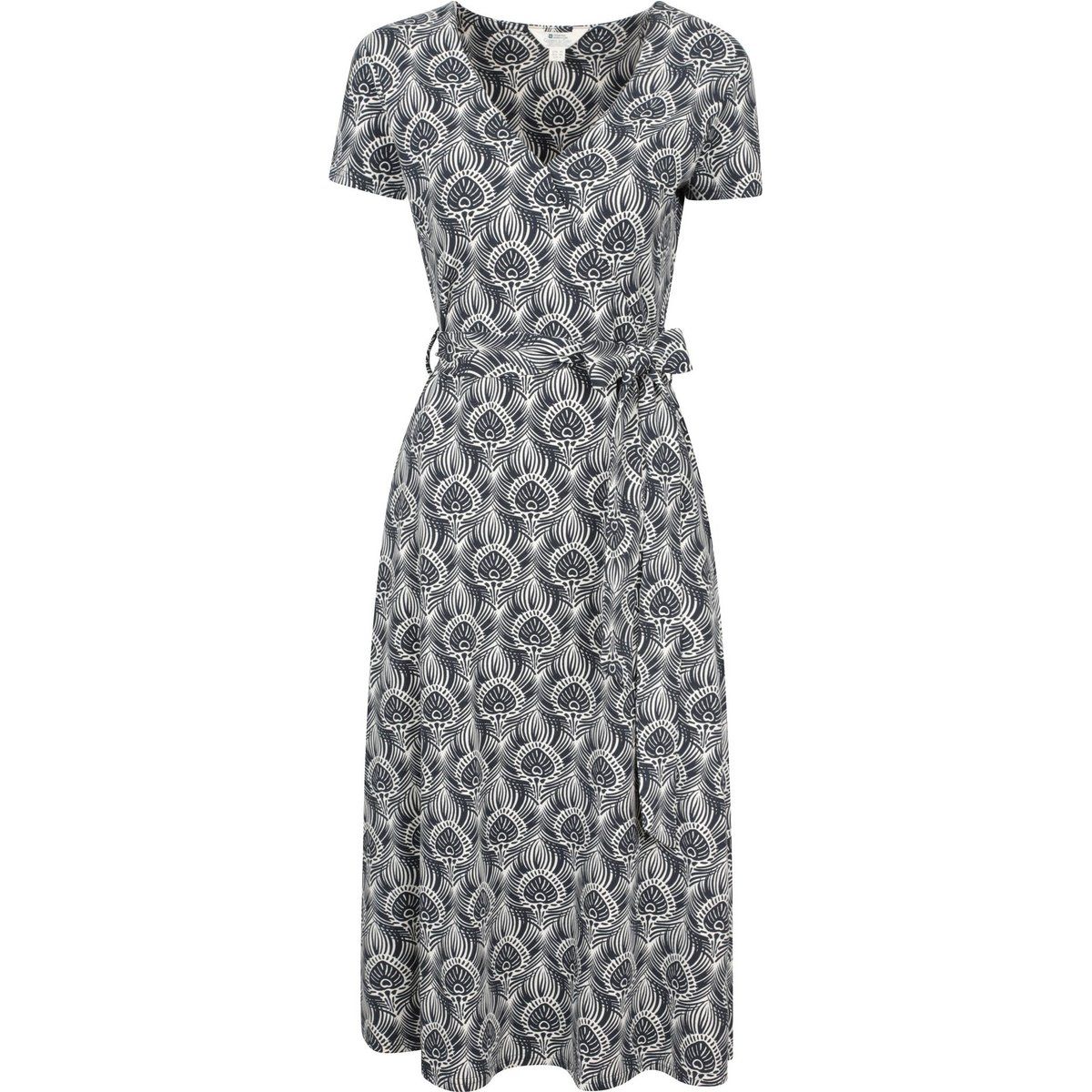 Mountain Warehouse - "Santorini" Wickelkleid Midi für Damen (Marineblau)