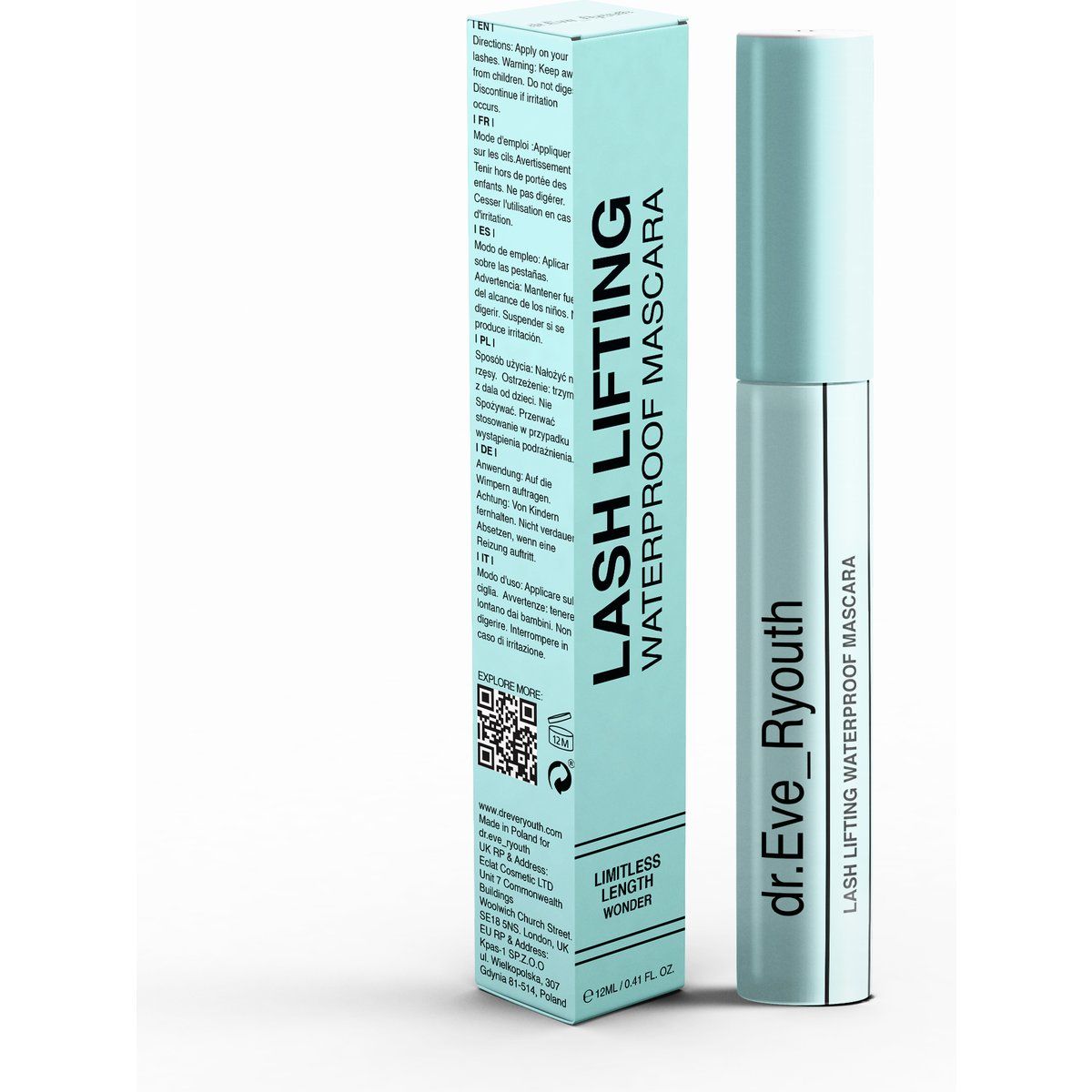 Wimpern Lifting Wasserfeste Mascara