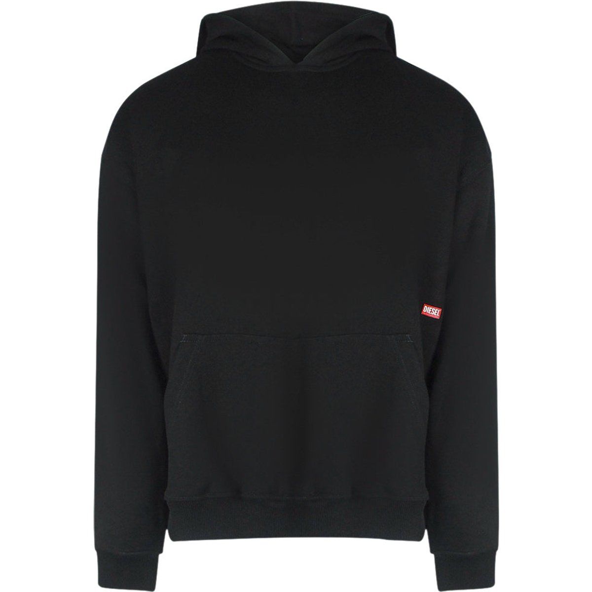 Klassischer Baumwoll-Hoodie mit Tasche