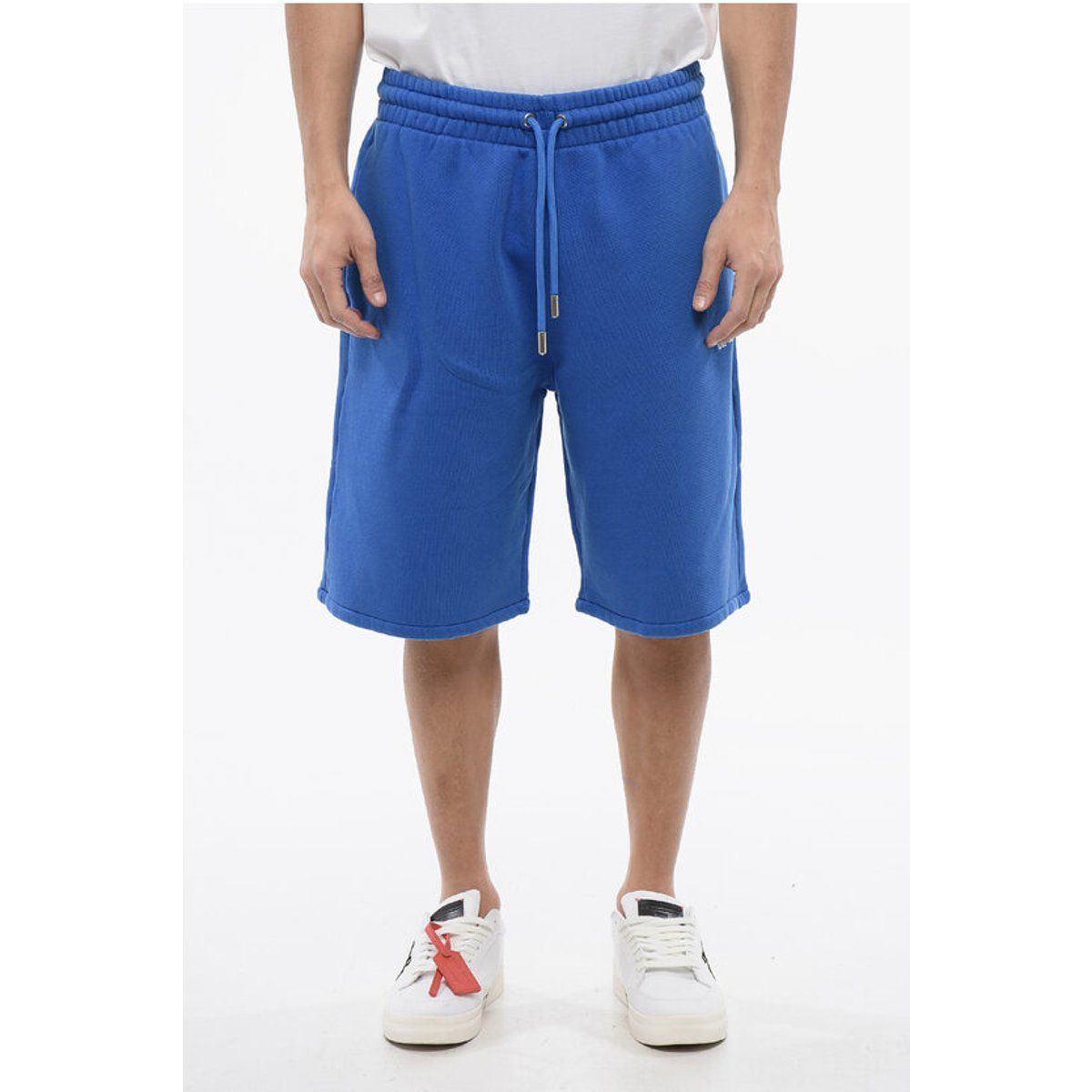 Sweatshorts aus gebürstetem Baumwolljersey