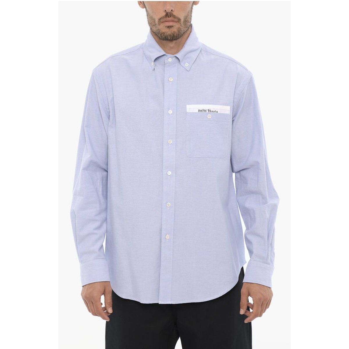Hellblaues Oxford Button-Down-Hemd