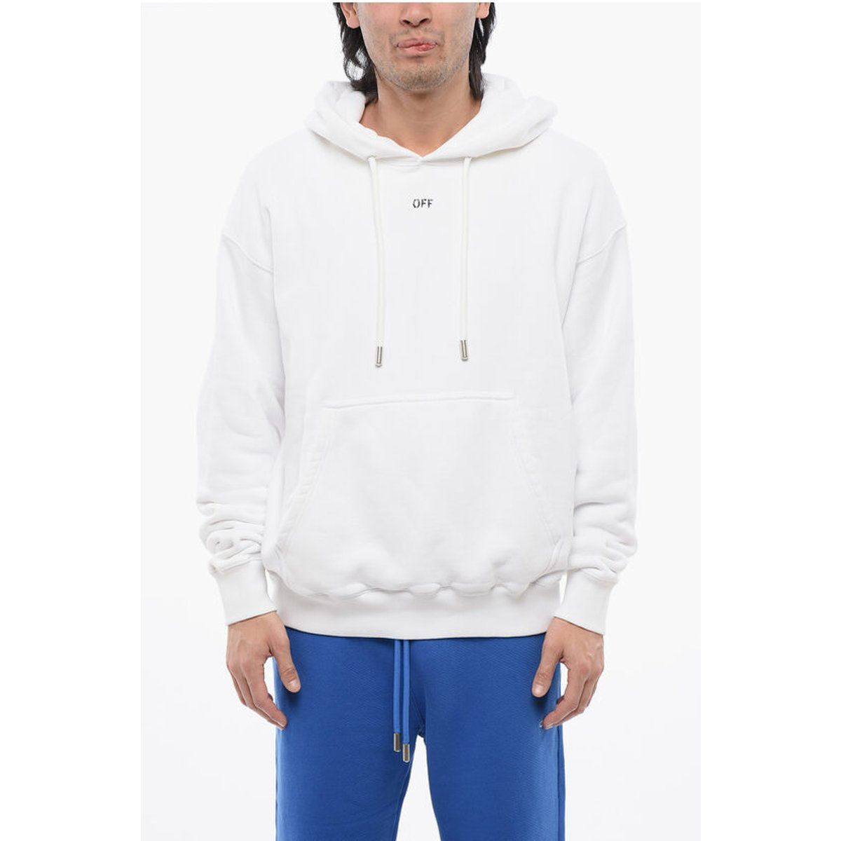Kapuzenpullover aus gebürsteter Baumwolle