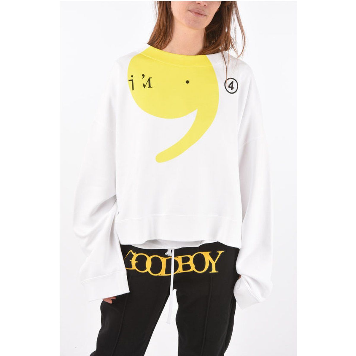 Oversize-Sweatshirt mit Grafikprint
