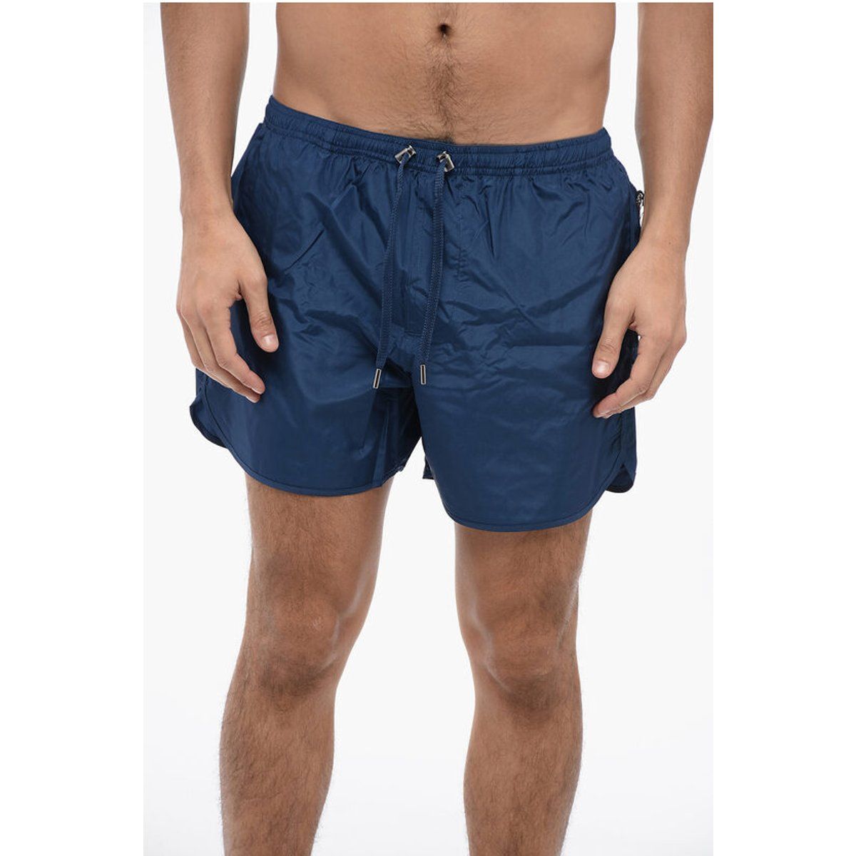 Klassische Badeshorts in Marineblau