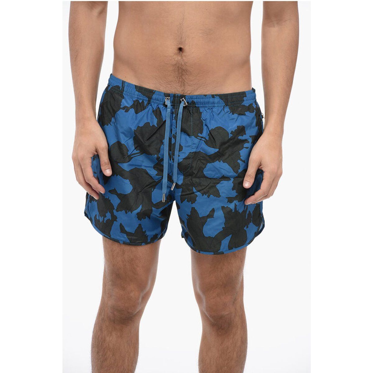 Badeshorts mit Blumenmuster
