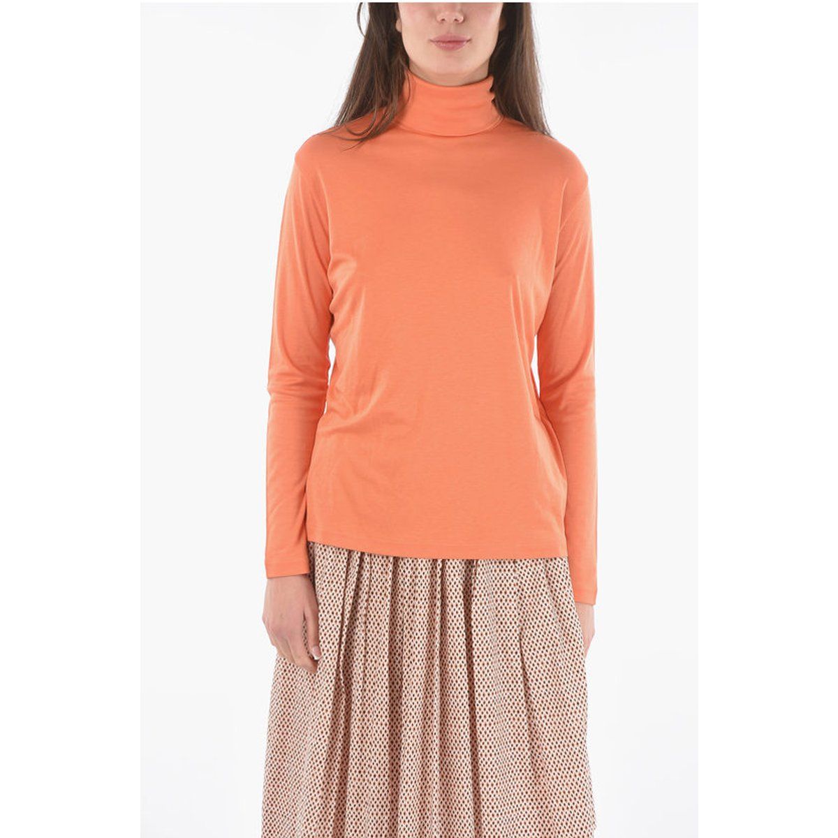 Leichtes Langarm-Rollkragenshirt