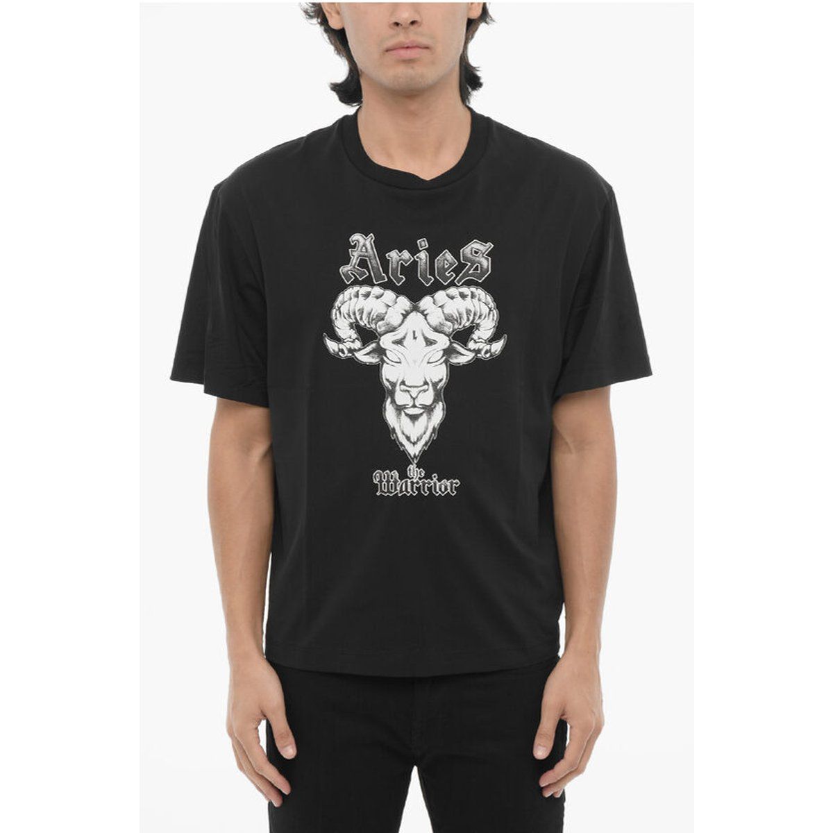 Aries Zodiac T-Shirt mit Grafikprint