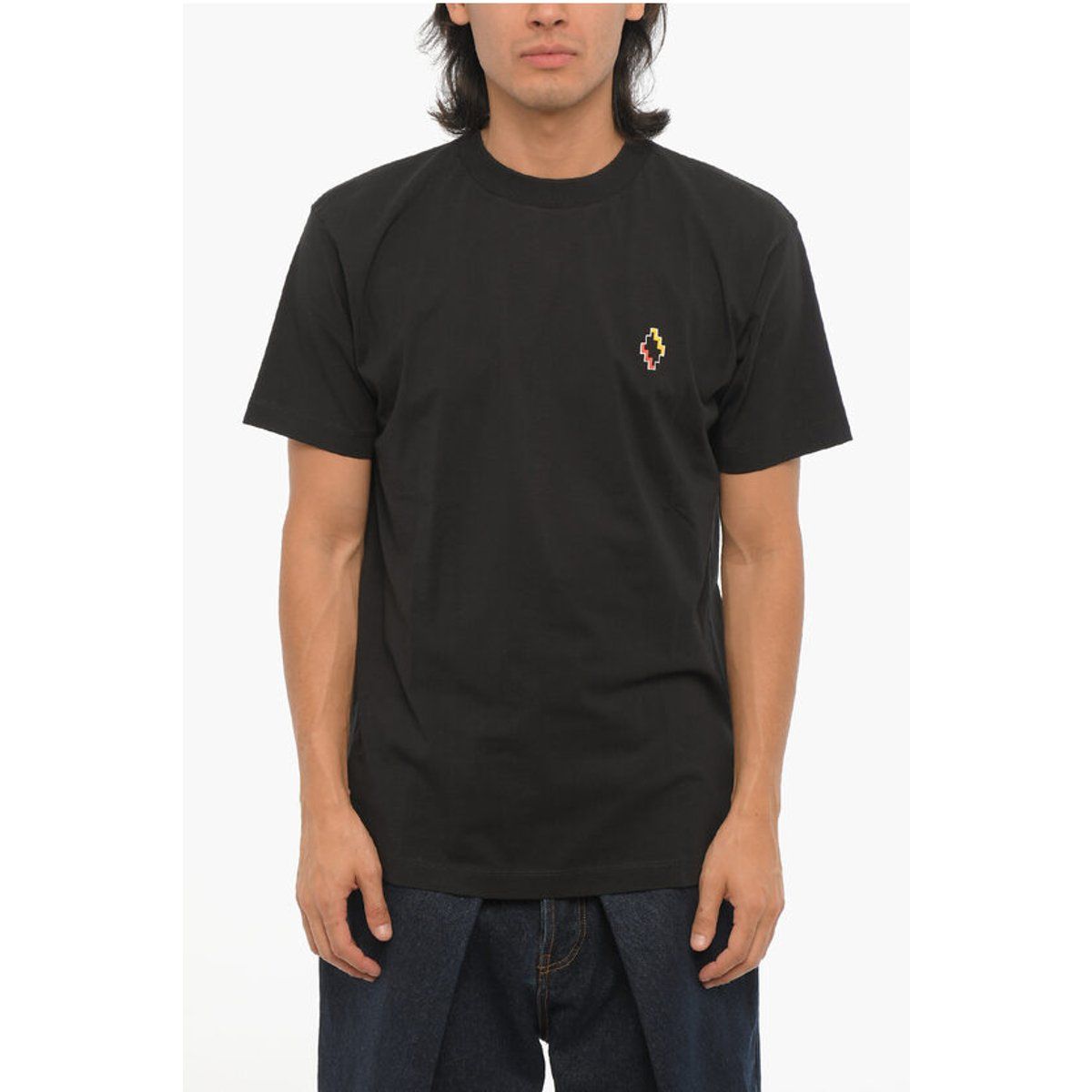 Herren Klassisches Baumwoll-Jersey-T-Shirt