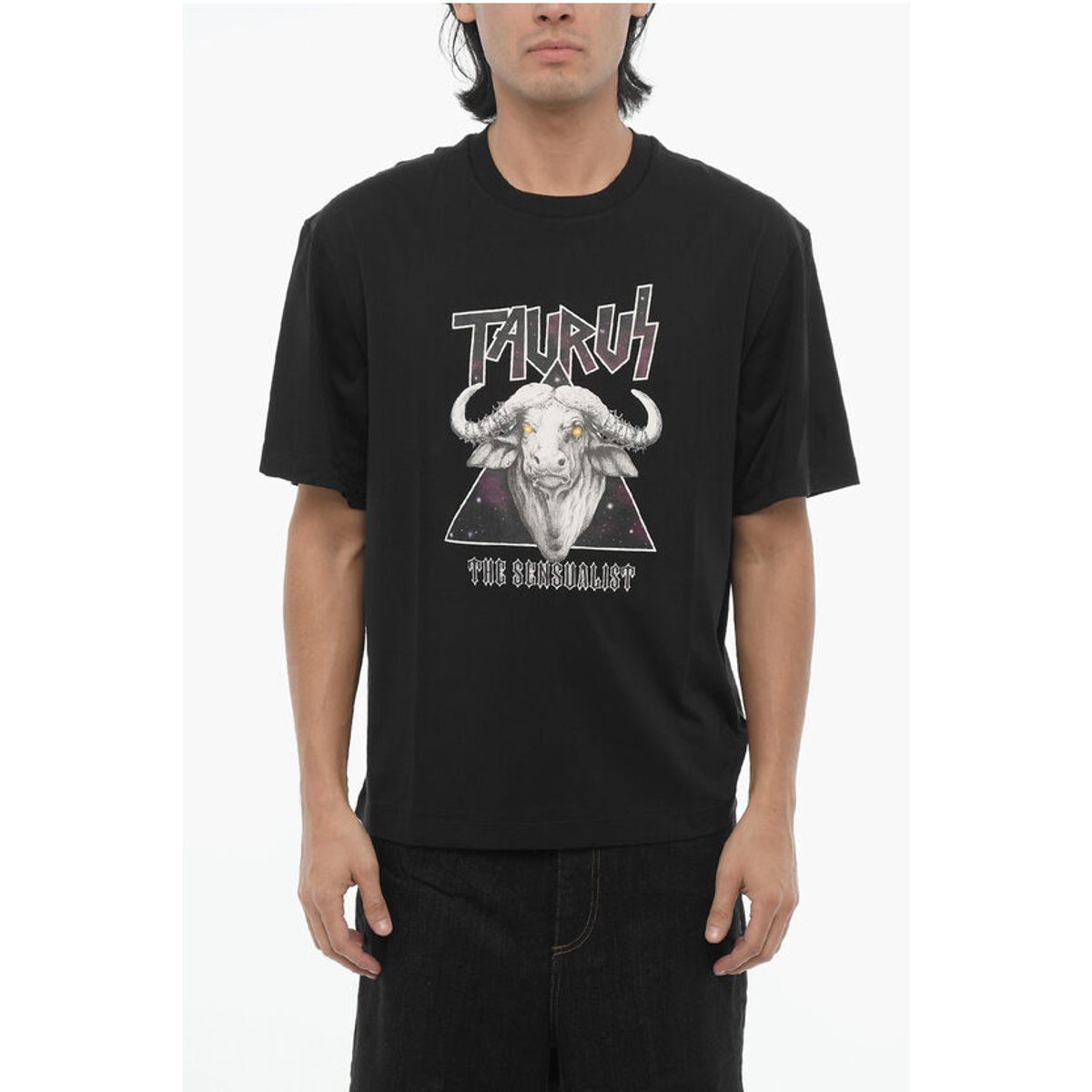 Taurus Tierkreiszeichen Grafikdruck T-Shirt