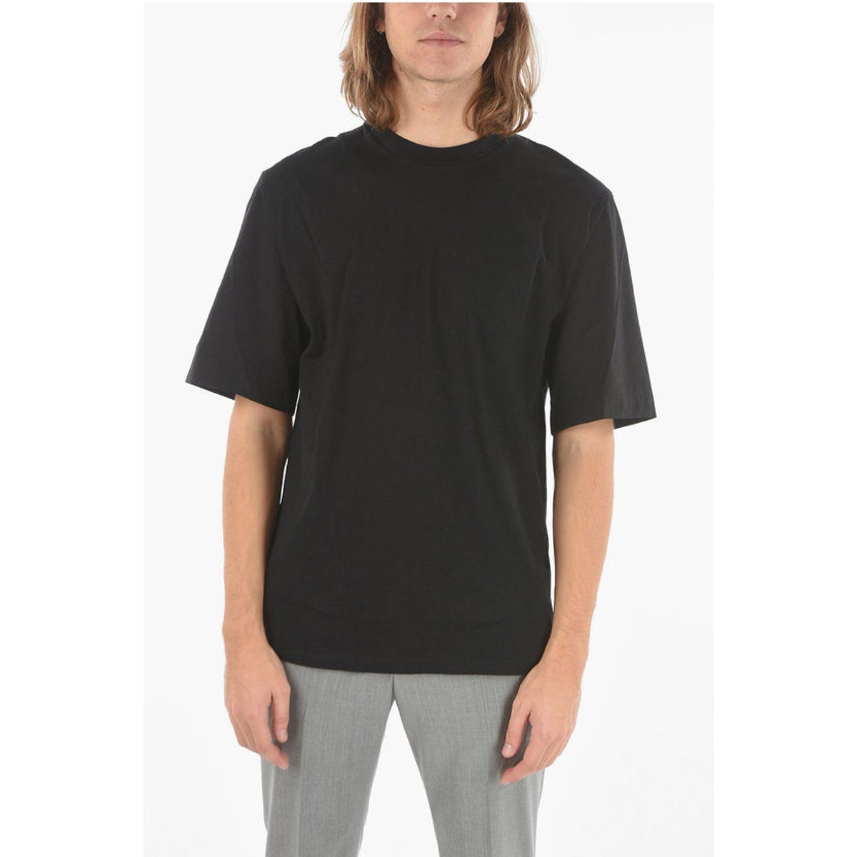 Minimalistisches Jersey T-Shirt mit lockerer Passform