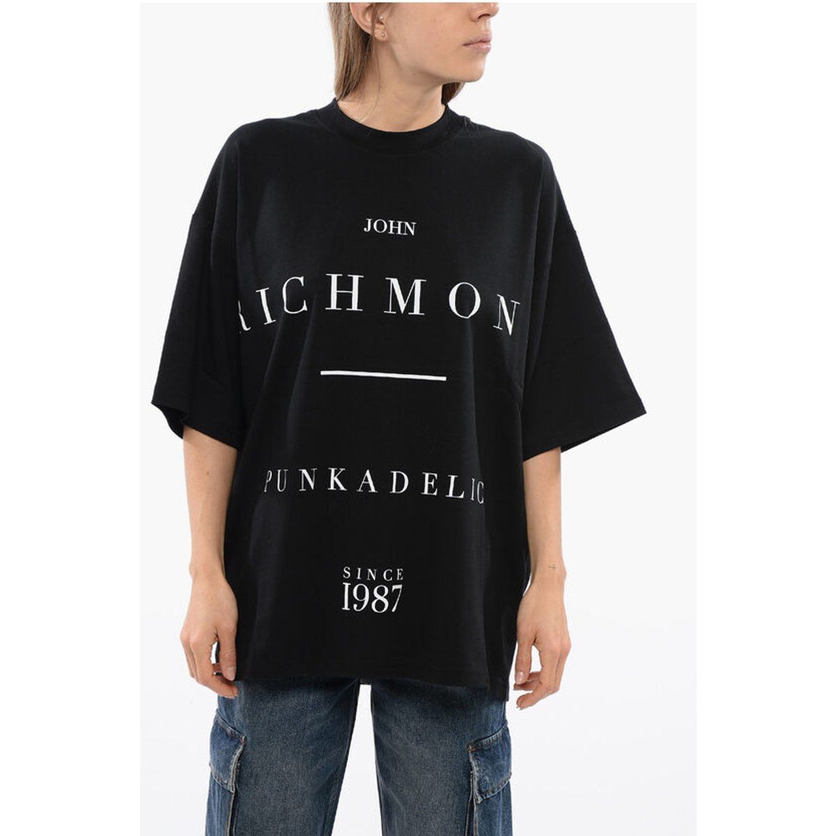 Oversized T-Shirt mit Punkadelic-Print