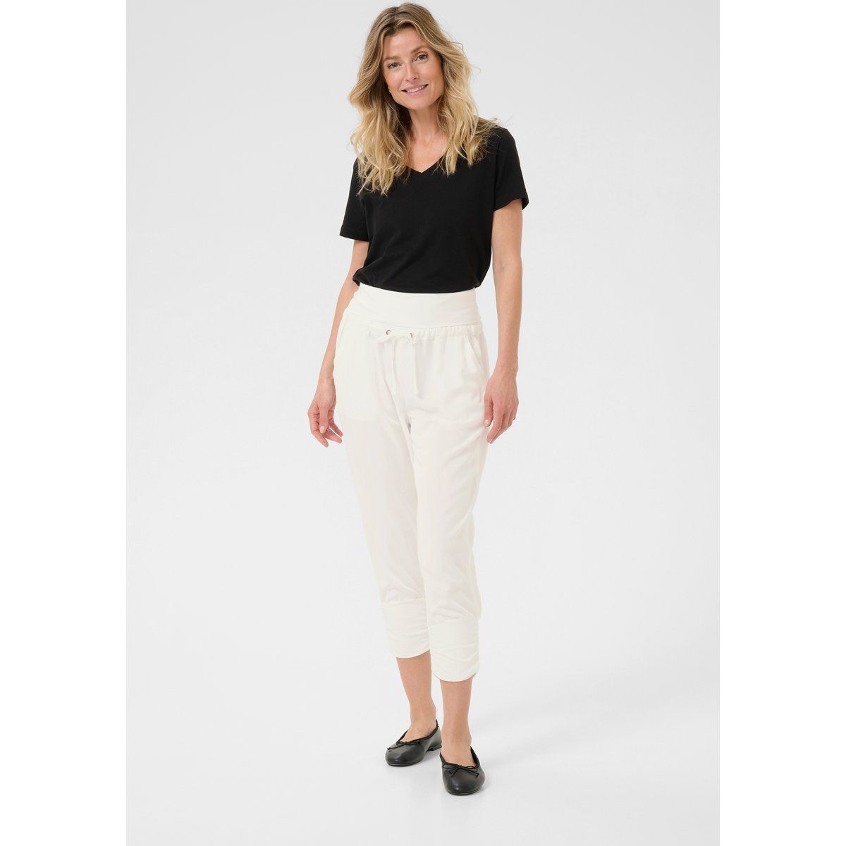 Casual Hose Loose fit white