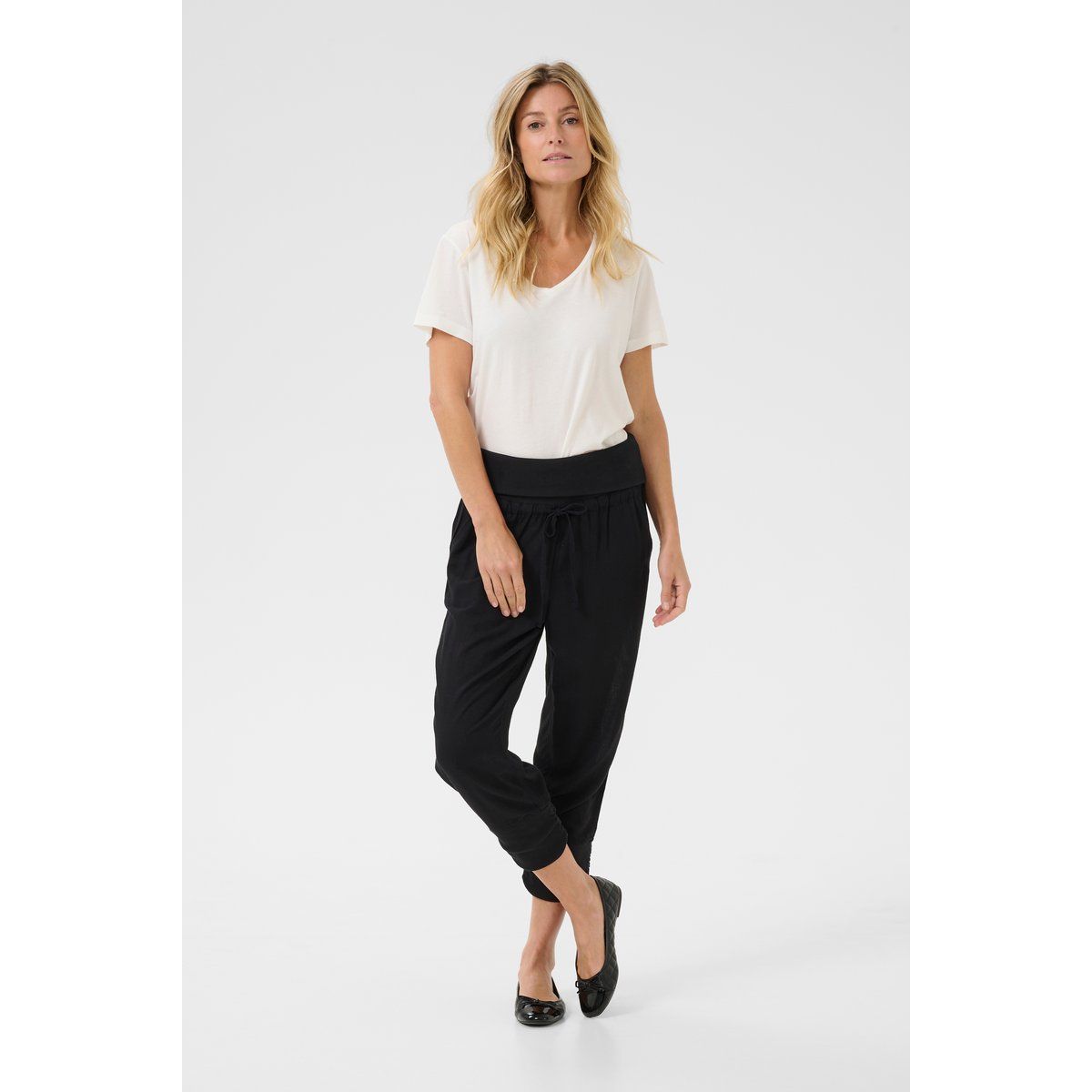 Casual Hose Loose fit black