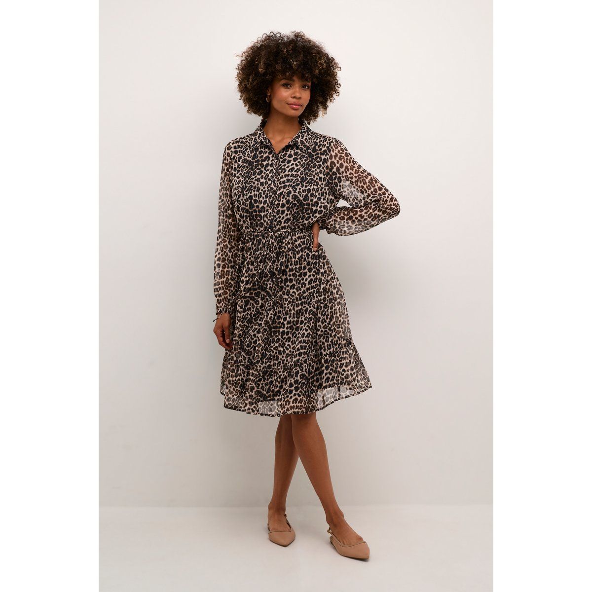 Kleid A-shape animal