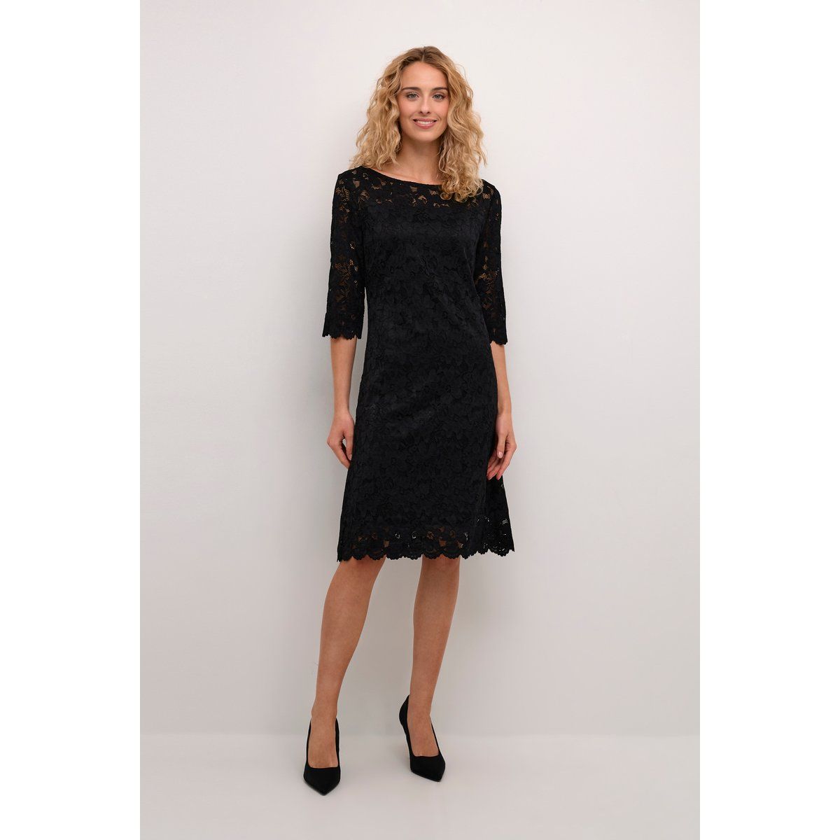 Kleid A-Form black