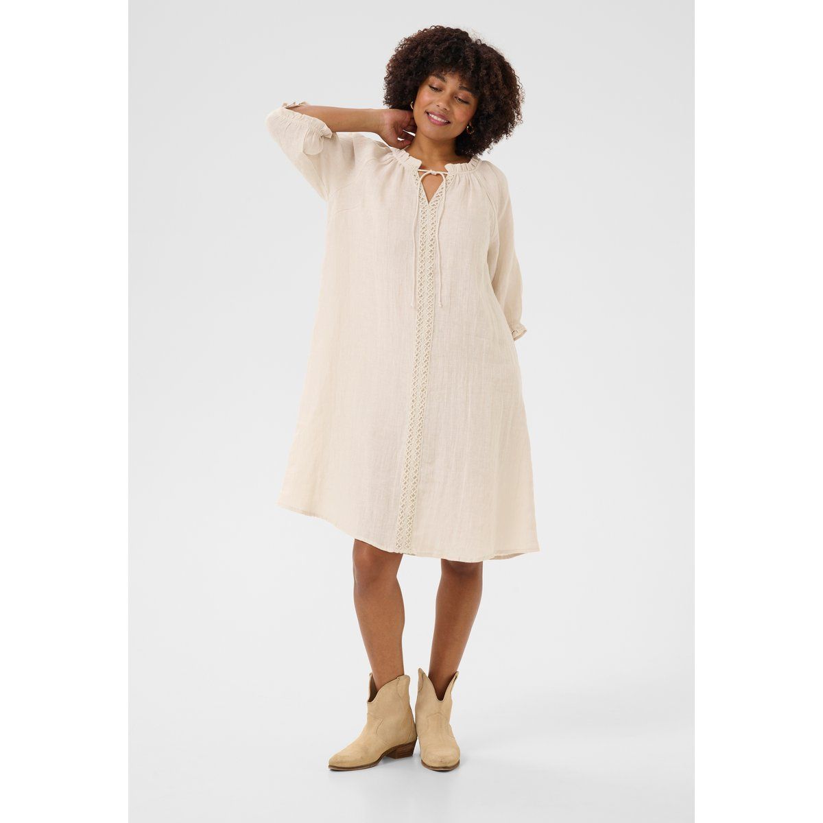 Kleid A-shape natural
