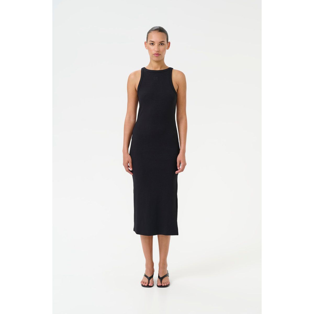 Jerseykleid Slim fit black