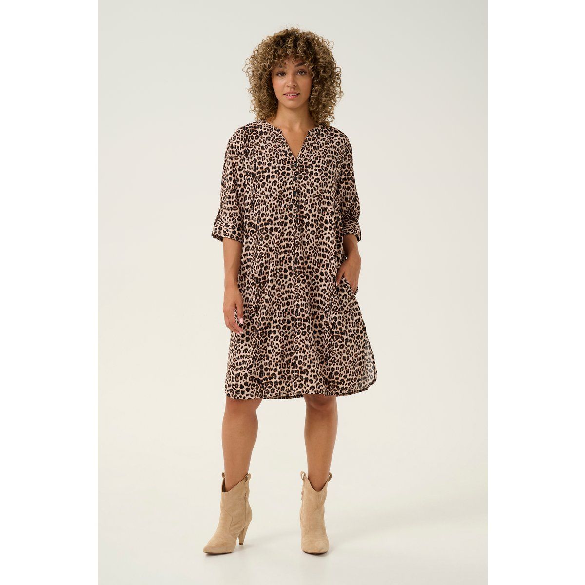 Kleid Straight fit animal