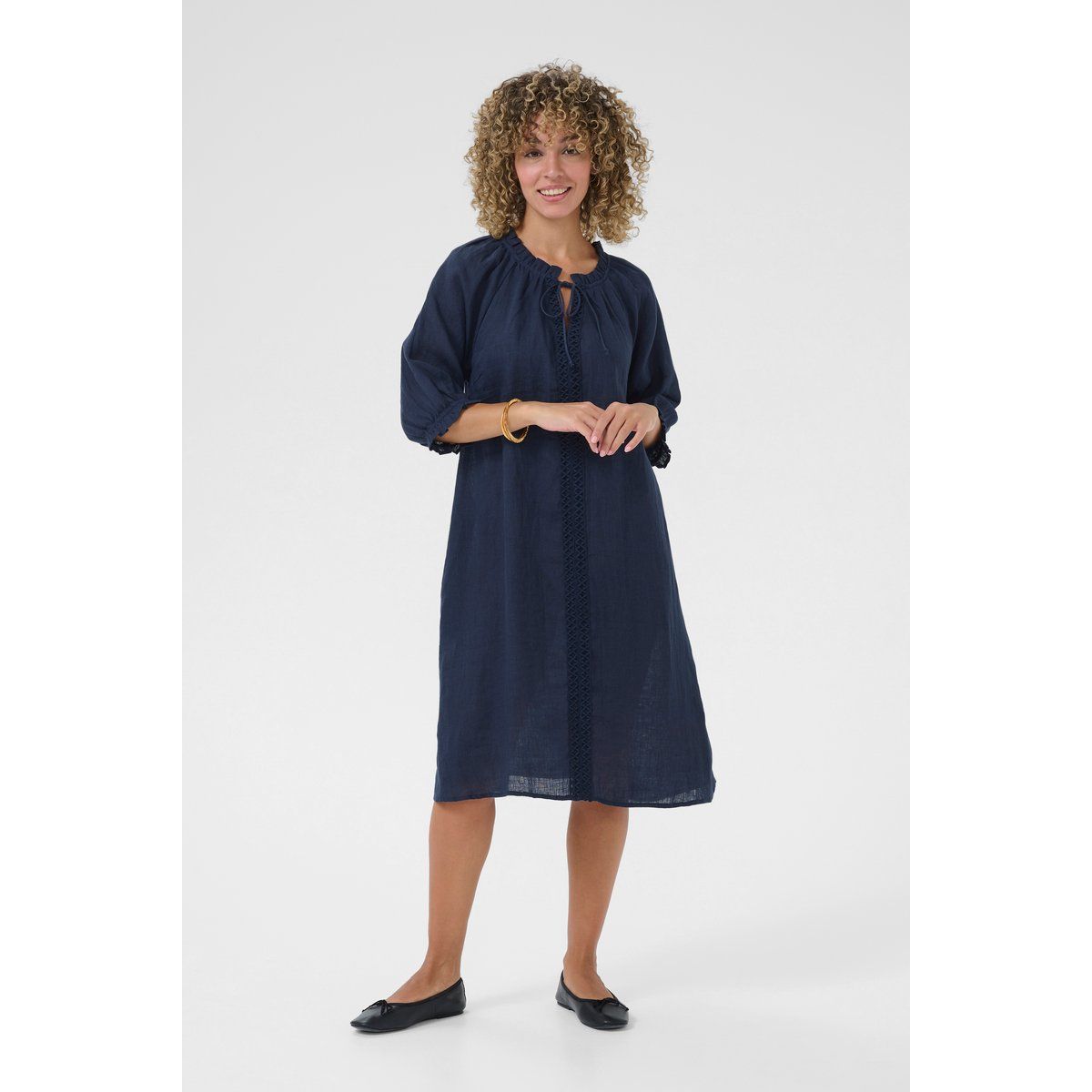 Kleid A-shape blue