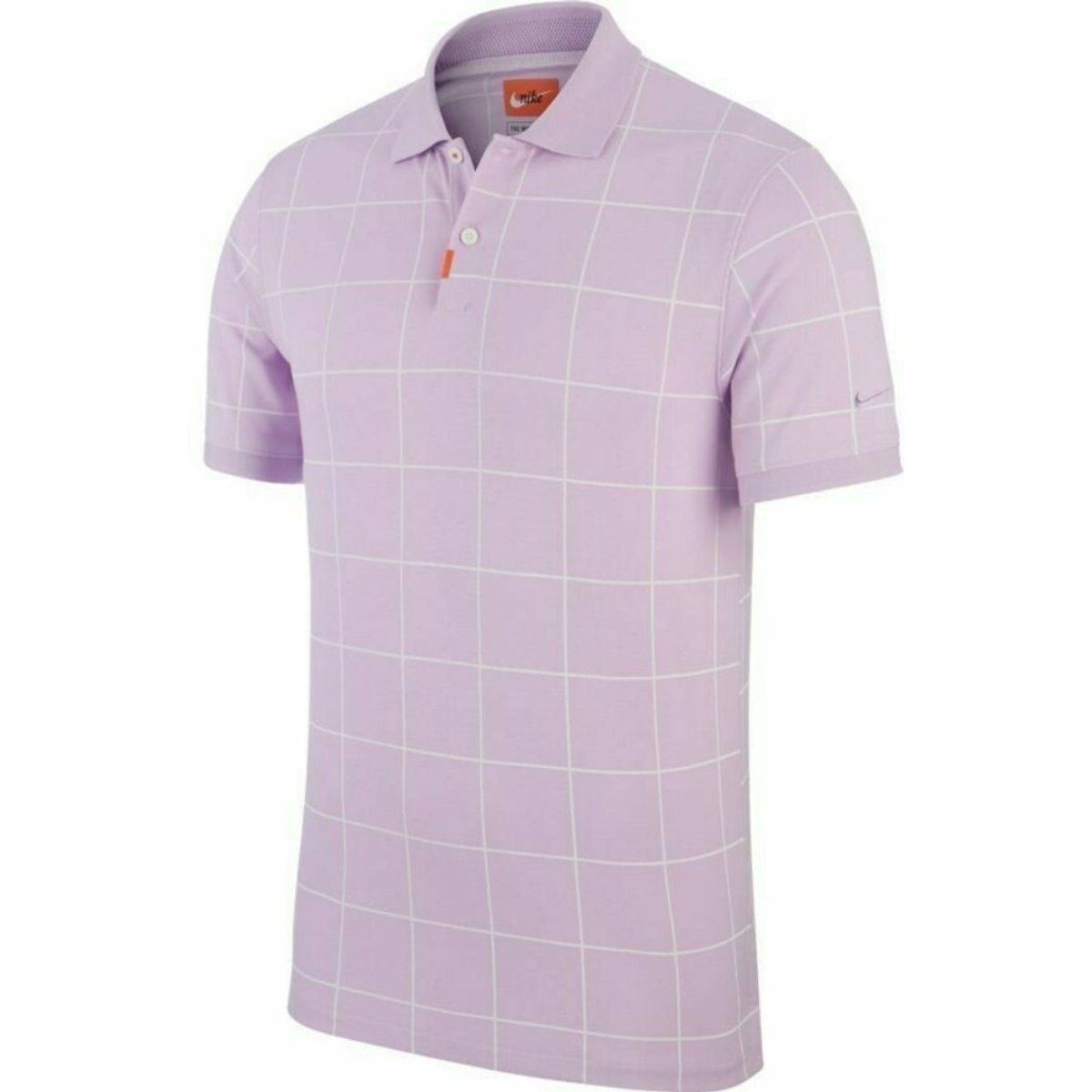Performance-Poloshirt mit Gittermuster